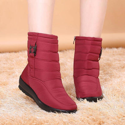 Women's Waterproof Zipper Boots