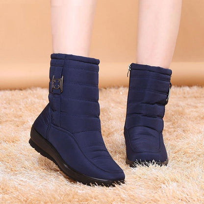 Women's Waterproof Zipper Boots