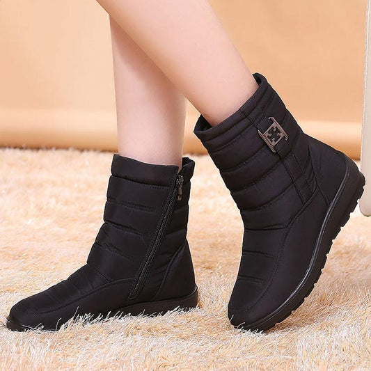 Women's Waterproof Zipper Boots
