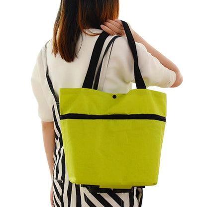 Shopping bag folding