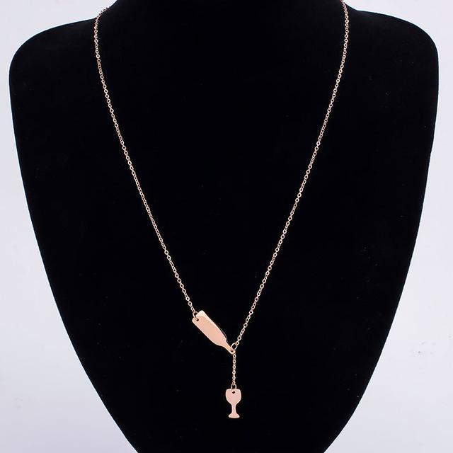 WINE BOTTLE AND GLASS