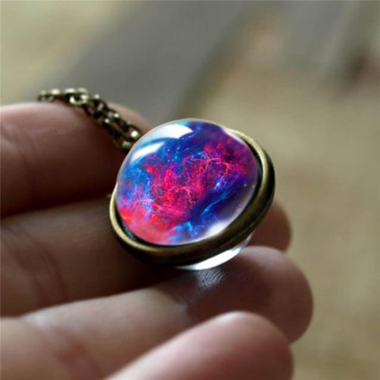 2019 New: Galaxy Double Sided Pendant Necklace