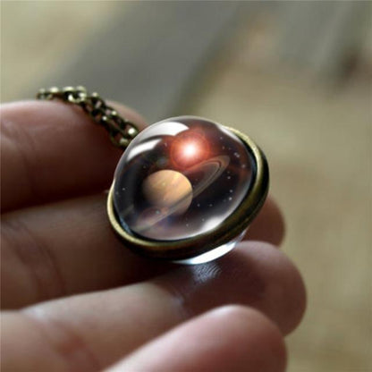 2019 New: Galaxy Double Sided Pendant Necklace