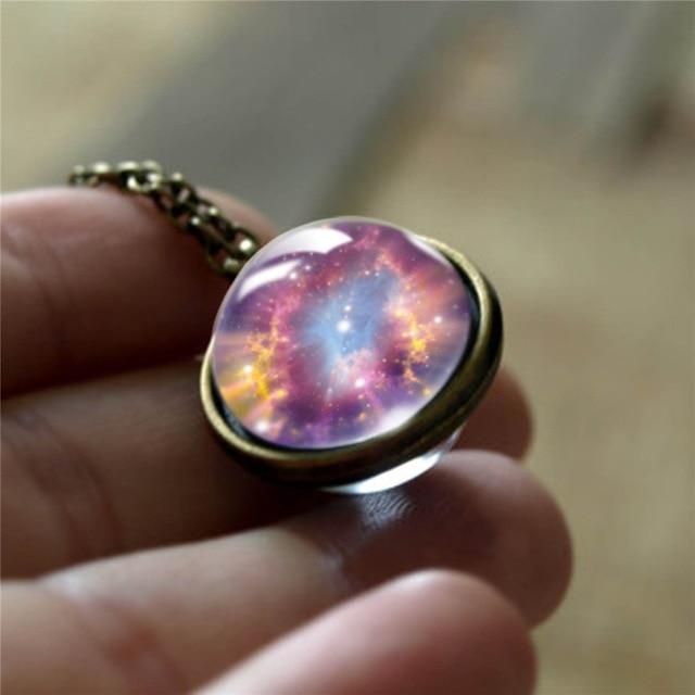 2019 New: Galaxy Double Sided Pendant Necklace